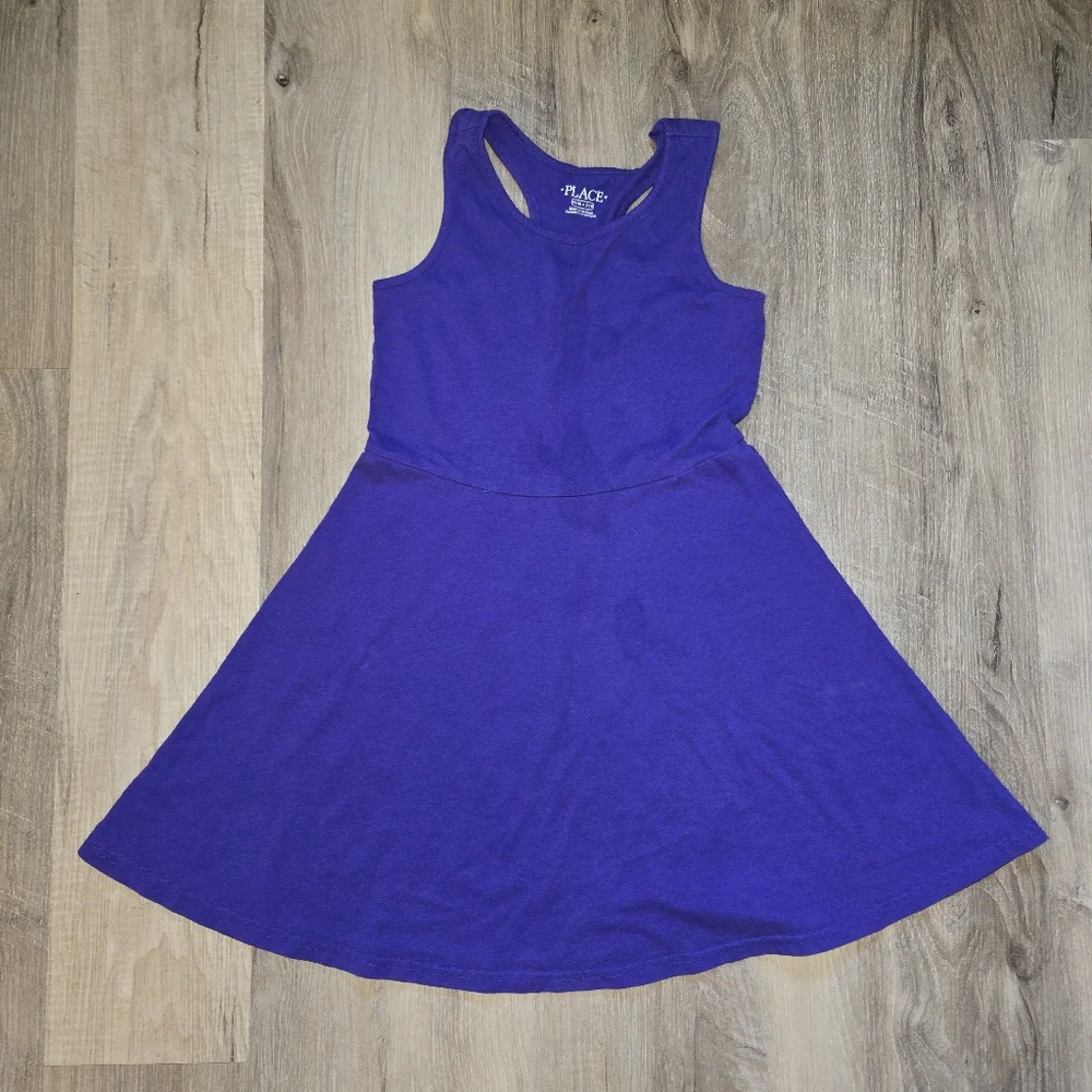 The Children's Place Everyday‎ Dress in Pink and Blue Dress Set of Two - Picture 9 of 16